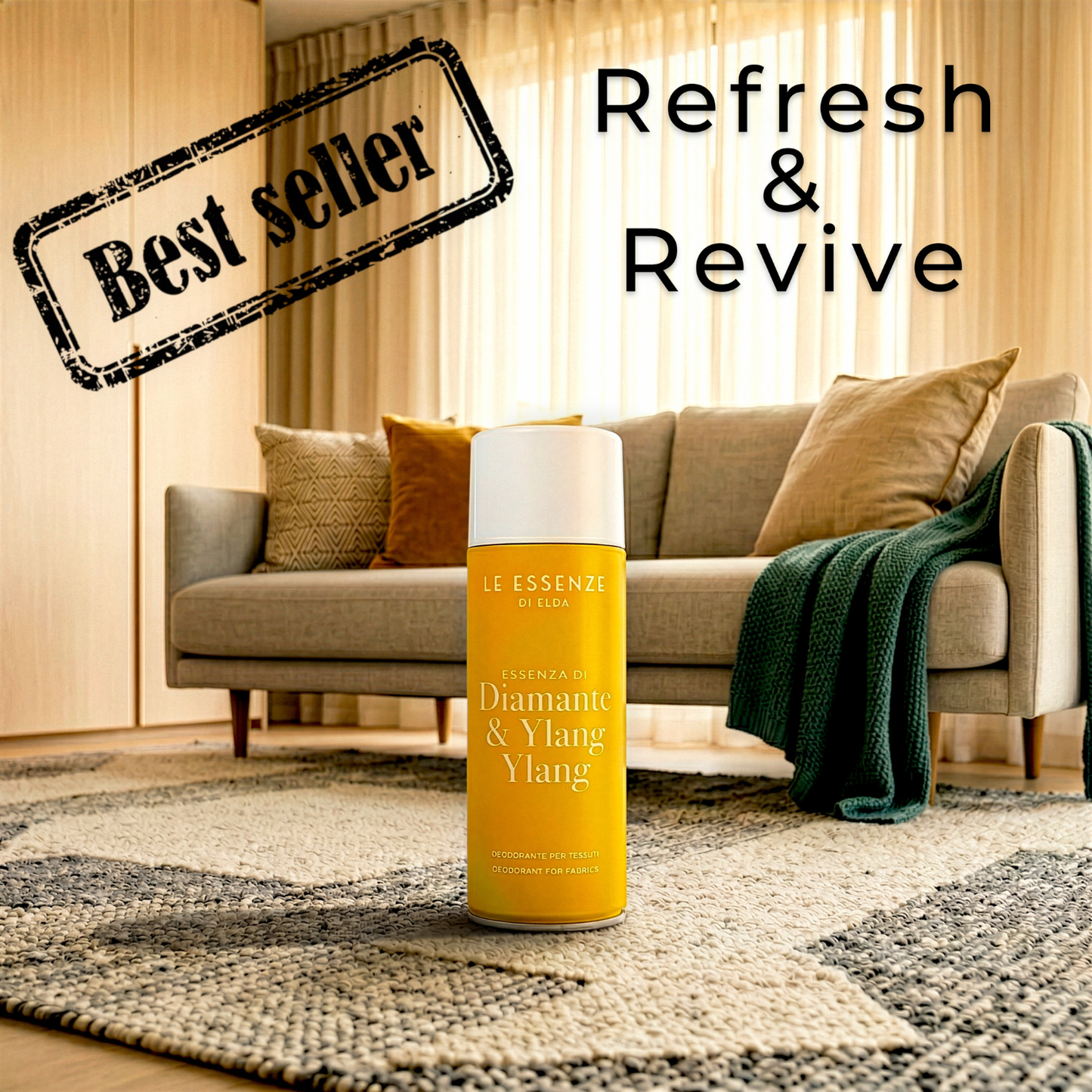 Fabric spray freshener - Diamante - Ylang