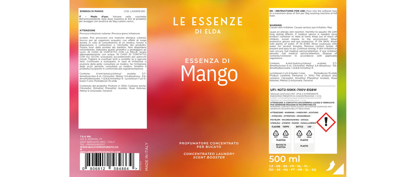 Laundry perfume - Mango