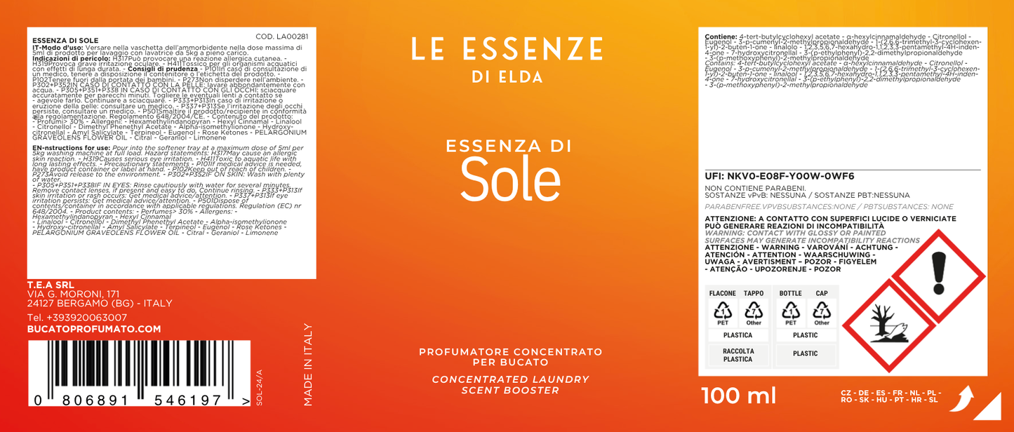 Laundry perfume - Sole