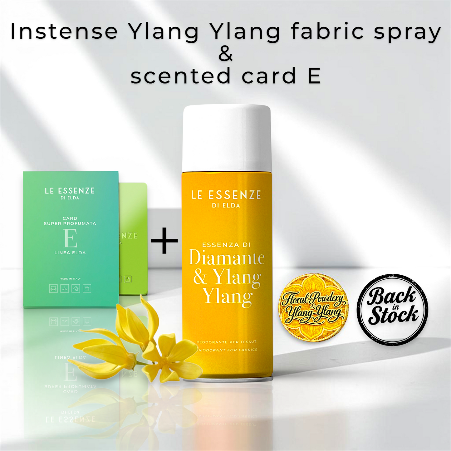 Strong Fabric spray freshener & scented wardrobe card