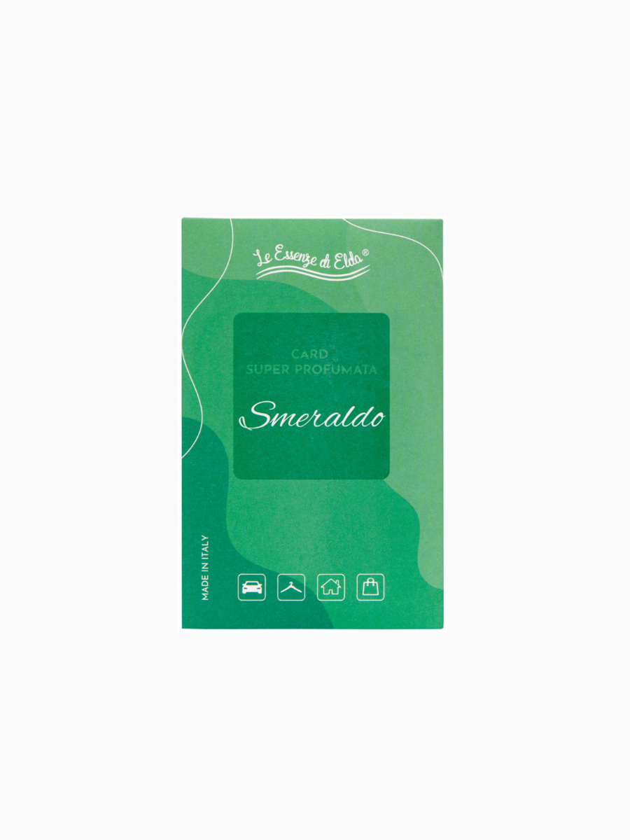 Scented card - Smeraldo