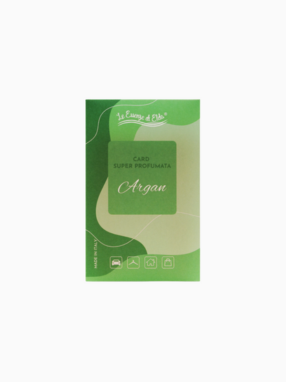 Scented card - Argan