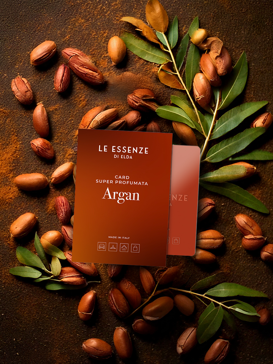 Scented Wardrobe Card - Argan