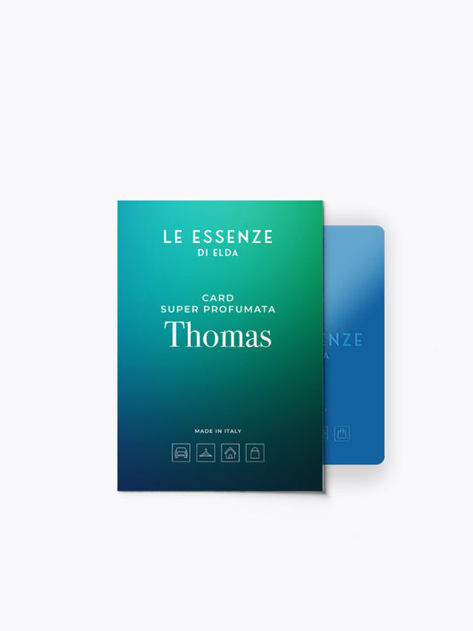 Scented card - Thomas