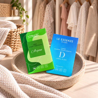 Scented Wardrobe Card Duo- Argan & D