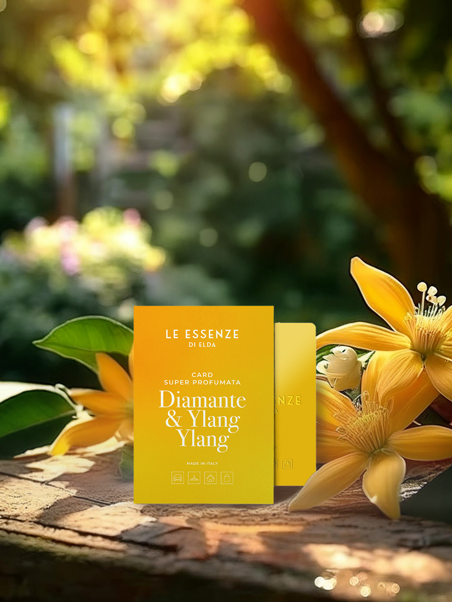Scented card - Diamante & Ylang Ylang