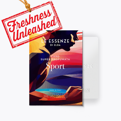 Scented Wardrobe Card - Sport