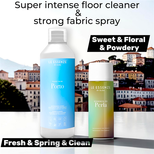 Super intense floor cleaner and fabric freshener spray DUO Porto
