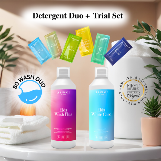 Detergent DUO - 80 Wash Duo + 6pk  trial set