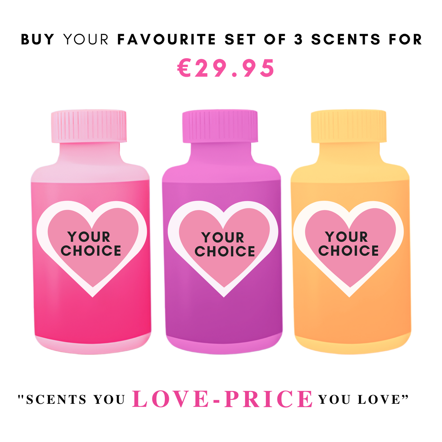 3 for €29.95!